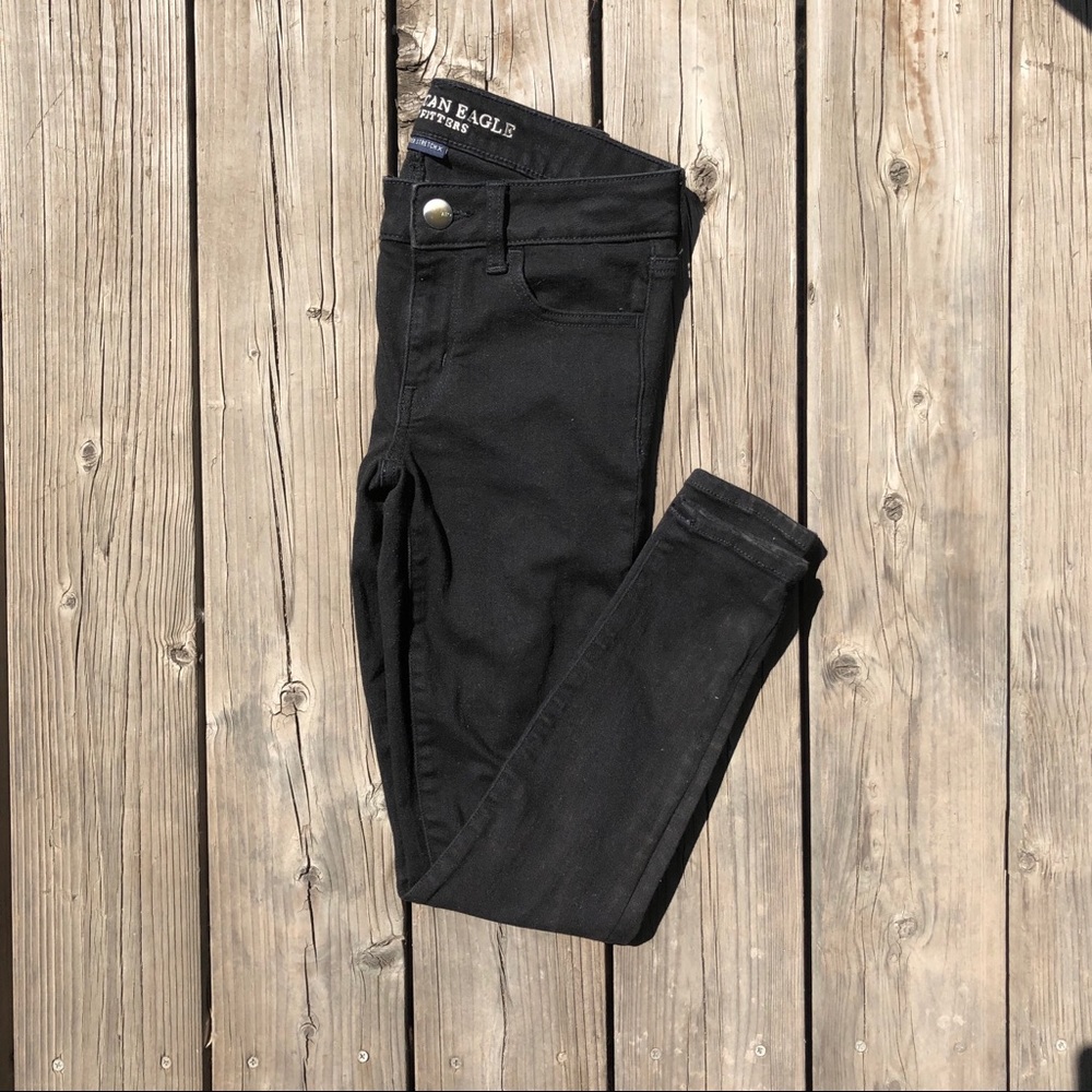 BLACK SUPER STRETCH X JEGGING